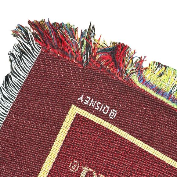 Vintage Walt Disney World Tapestry Throw Blanket - 60” x 50” - Picture 8 of 8